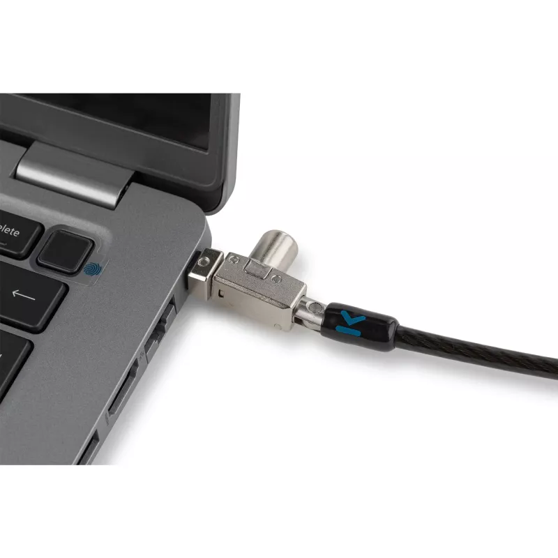 Candado de seguridad con llave Kensington Slim N17 2.0 Dual Head para ranuras en cuña