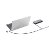 Candado de seguridad con llave Kensington Slim N17 2.0 Dual Head para ranuras en cuña