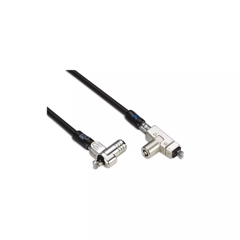 Candado de seguridad con llave Kensington Slim N17 2.0 Dual Head para ranuras en cuña