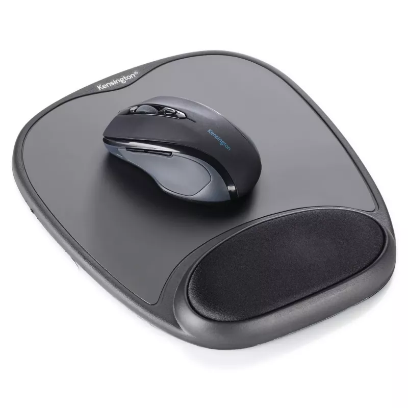 Reposamuñecas de gel Kensington Comfort negro