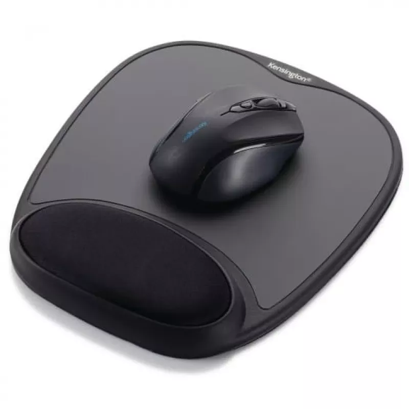 Reposamuñecas de gel Kensington Comfort negro