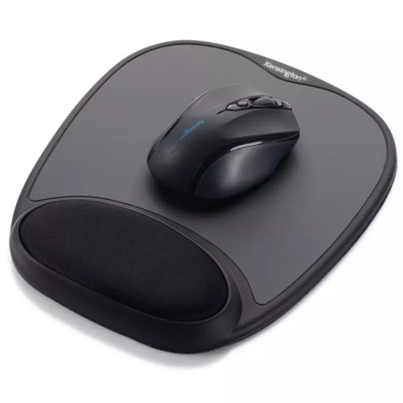 Reposamuñecas de gel Kensington Comfort negro