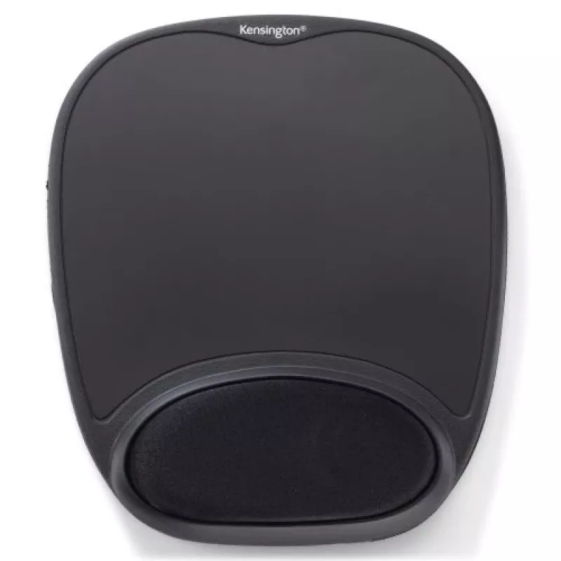 Reposamuñecas de gel Kensington Comfort negro