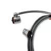 Candado de seguridad con llave Kensington MicroSaver® Keyed Twin para portátil, 2,2 m, llave redonda, acero