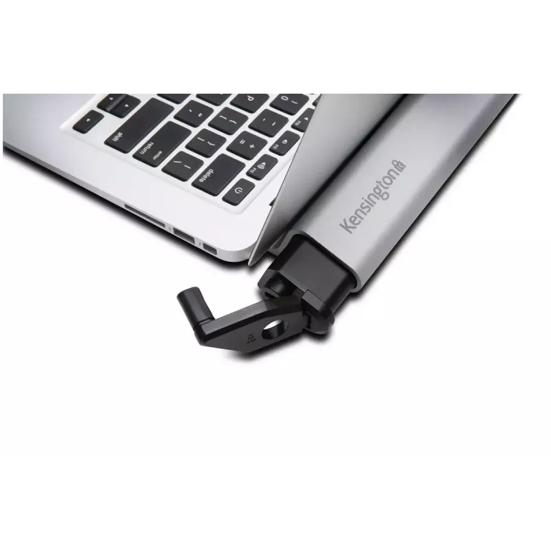 Estación de bloqueo para portátil Kensington Laptop Locking Station 2.0 con candado MicroSaver 2.0
