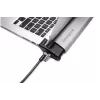 Estación de bloqueo para portátil Kensington Laptop Locking Station 2.0 con candado MicroSaver 2.0