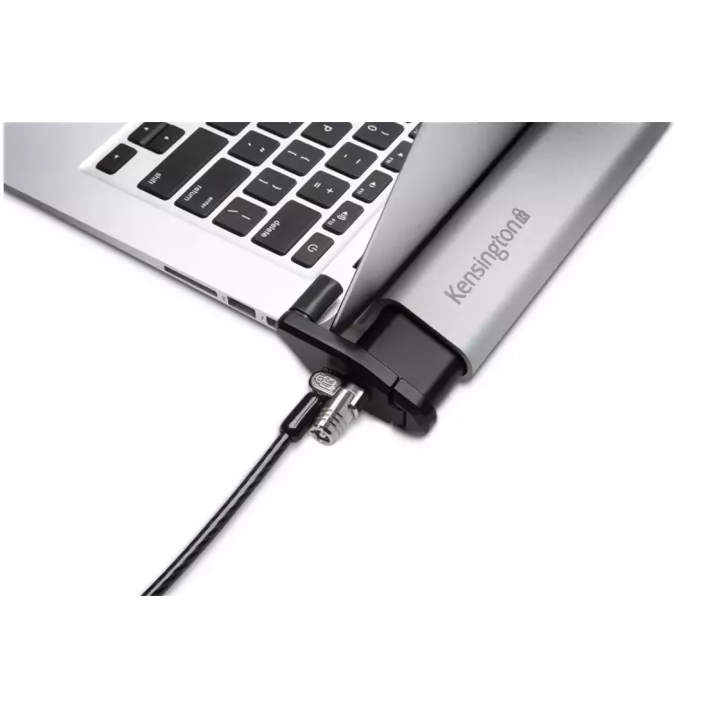 Estación de bloqueo para portátil Kensington Laptop Locking Station 2.0 con candado MicroSaver 2.0