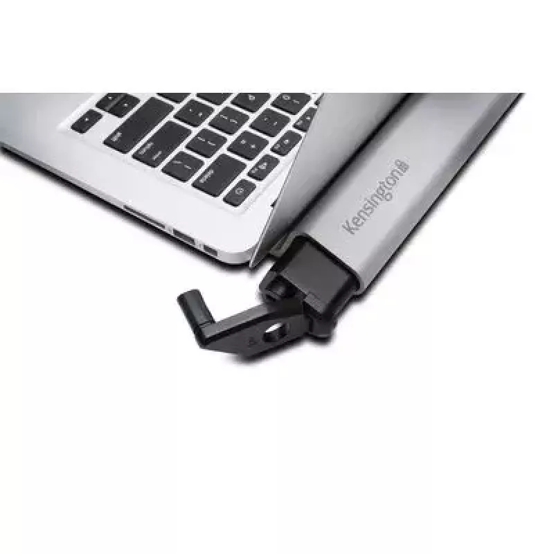 Estación de bloqueo para portátil Kensington Laptop Locking Station 2.0 con candado MicroSaver 2.0