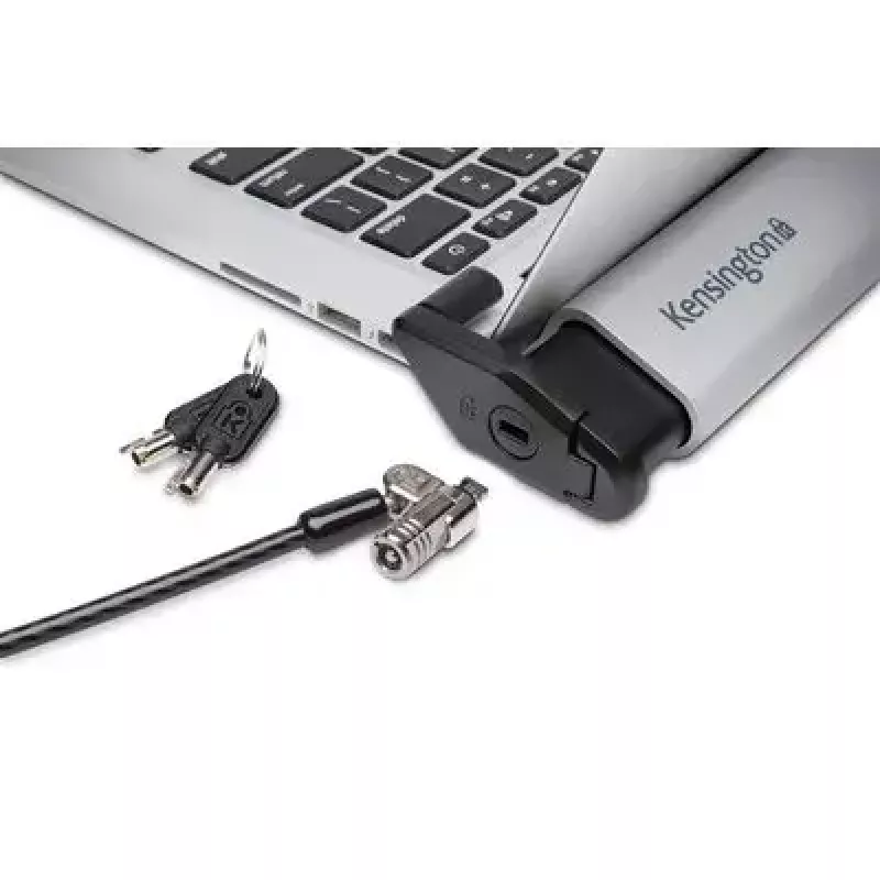 Estación de bloqueo para portátil Kensington Laptop Locking Station 2.0 con candado MicroSaver 2.0