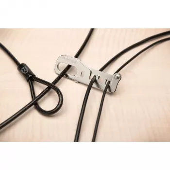 Anclaje de seguridad para montaje en mesa Kensington CableSaver, gris, metal, 30 g, 120 cm, 80 cm, 118 cm