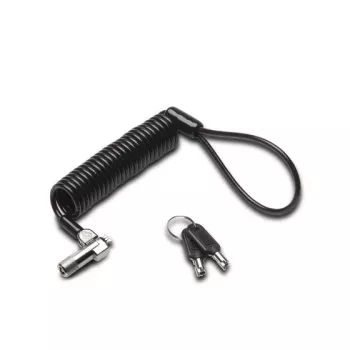 Candado portátil con llave Kensington NANO PORTABLE KEYED LOCK KD, 2,3 m, llave, negro