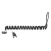 Candado portátil con llave Kensington NANO PORTABLE KEYED LOCK KD, 2,3 m, llave, negro