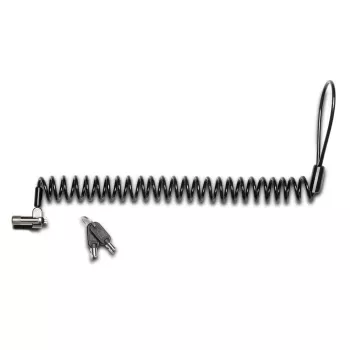 Candado portátil con llave Kensington NANO PORTABLE KEYED LOCK KD, 2,3 m, llave, negro