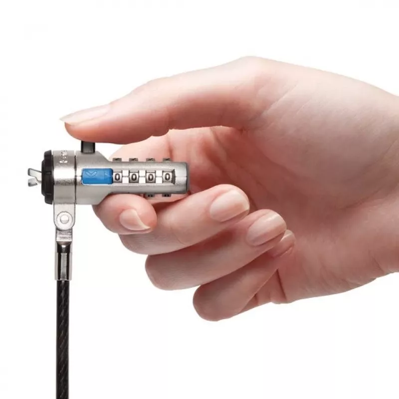 Candado de cable Kensington K67965WW negro, acero inoxidable