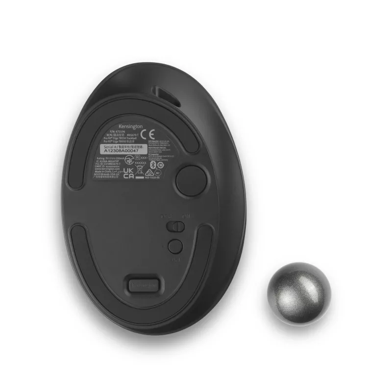 Trackball Kensington Pro Fit Ergo TB550 RF inalámbrico + Bluetooth