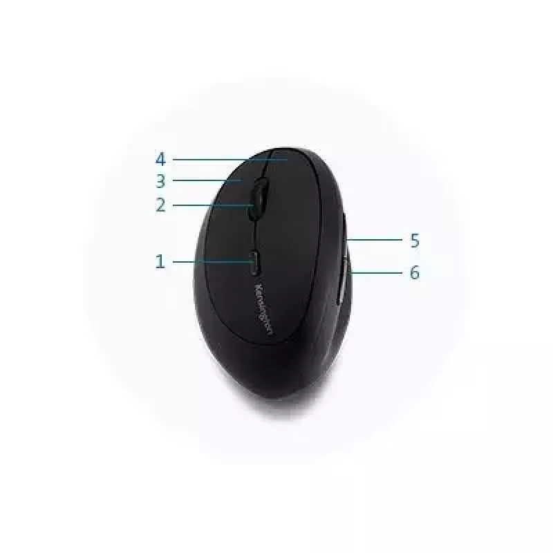 Ratón Kensington Pro Fit Left Handed Ergo inalámbrico RF inalámbrico