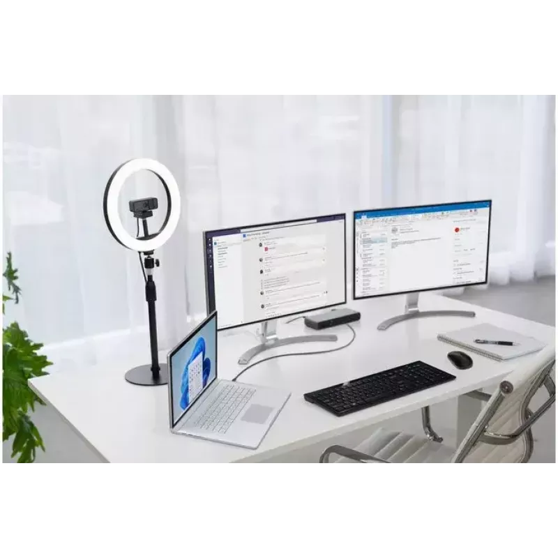 Webcam Kensington W1050 1080p de enfoque fijo gran angular