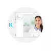 Webcam Kensington W1050 1080p de enfoque fijo gran angular