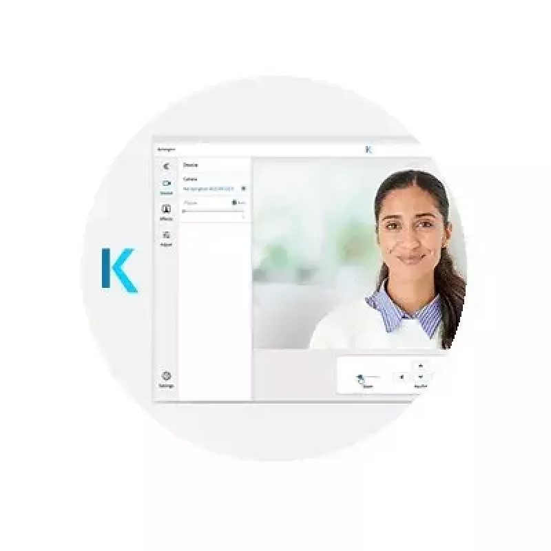 Webcam Kensington W1050 1080p de enfoque fijo gran angular