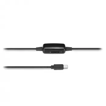Auriculares con micrófono Kensington Classic EQ USB-C con micrófono y control de volumen