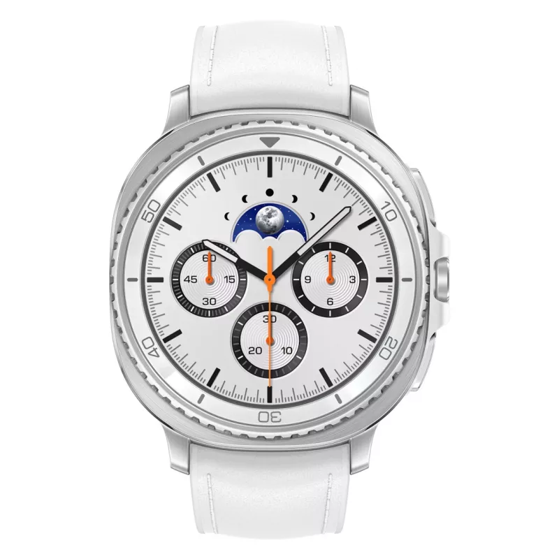 Samsung Galaxy Watch 8 Classic 3,3 cm (1,3 inch) AMOLED 46 mm digital 438 x 438 píxeles pantalla táctil plata WLAN GPS (satélite)