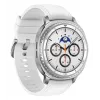Samsung Galaxy Watch 8 Classic 3,3 cm (1,3 inch) AMOLED 46 mm digital 438 x 438 píxeles pantalla táctil plata WLAN GPS (satélite)