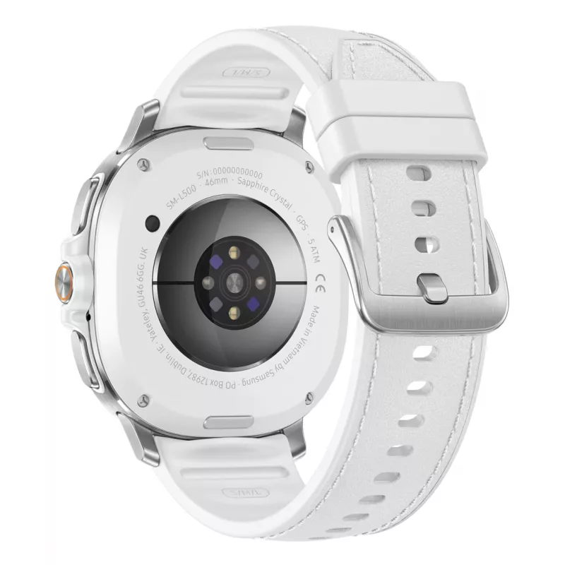 Samsung Galaxy Watch 8 Classic 3,3 cm (1,3 inch) AMOLED 46 mm digital 438 x 438 píxeles pantalla táctil plata WLAN GPS (satélite)