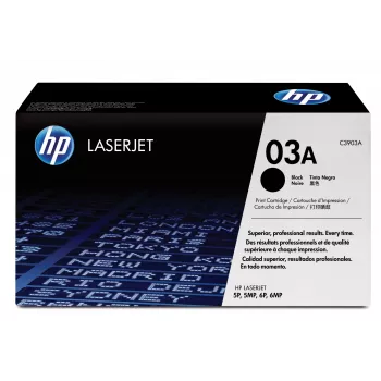 HP 03A Tóner original LaserJet negro C3903A 1 ud.