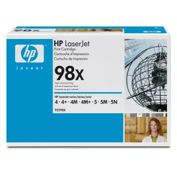 HP 98X Tóner 1 ud. original negro
