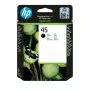 HP 45 Large Cartucho de tinta original negro, negro, 1 ud., 930 páginas