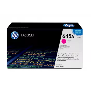 HP 645A Tóner original LaserJet magenta, 12000 páginas, magenta, 1 ud.