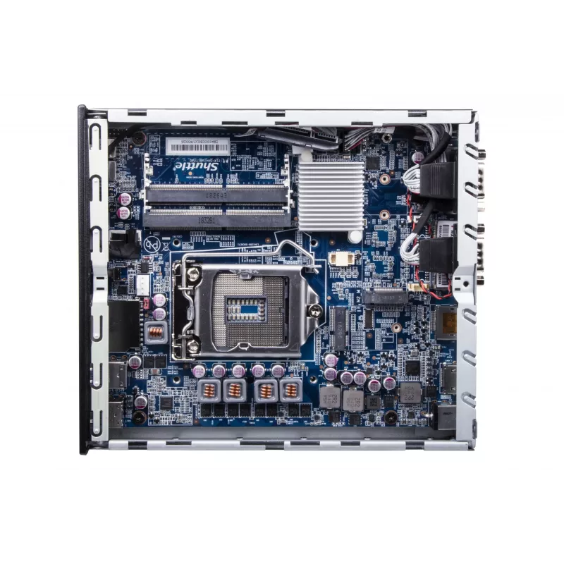 Shuttle PC slim DH610, S1700, 1x HDMI, 2x DP, 1x 2,5
