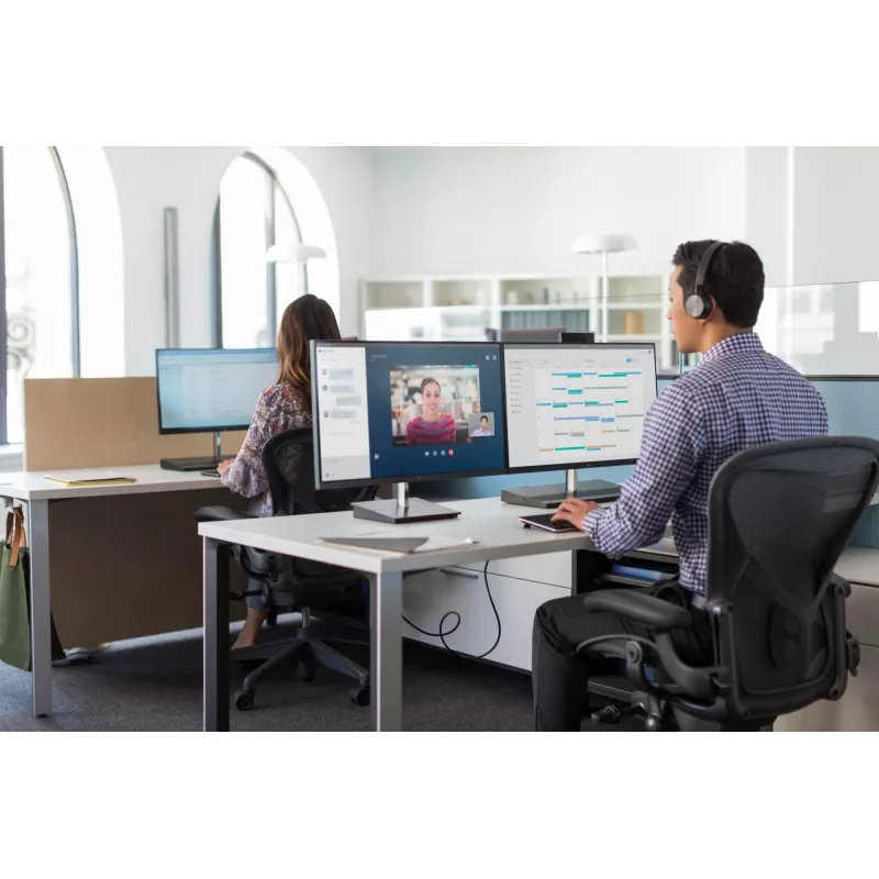 HP UC Wireless Duo Auricular, inalámbrico, oficina/callcenter, 310 g, auricular, negro