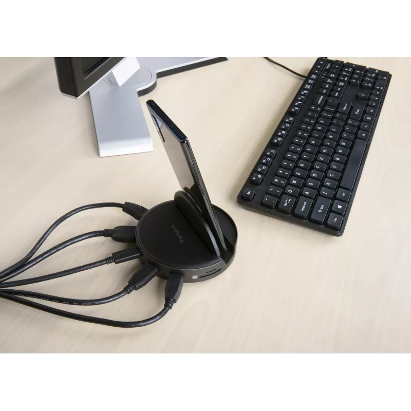 Targus AWU420GL Estación de acoplamiento móvil para dispositivos smartphone negra