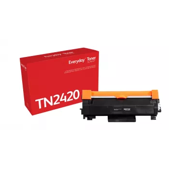 Tóner negro Everyday™ de Xerox compatible con Brother TN2420, alta capacidad