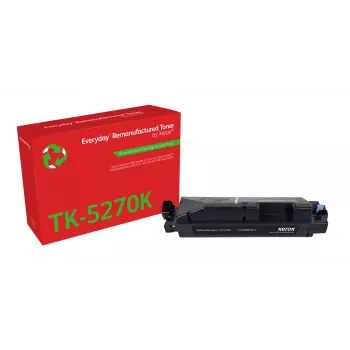 Tóner negro remanufacturado Everyday™ de Xerox compatible con Kyocera TK-5270K, capacidad estándar