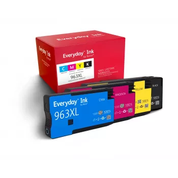 Multipack de tinta Everyday™ de Xerox, compatible con HP HP963XL (HP963XL MULTIPACK), alto rendimiento