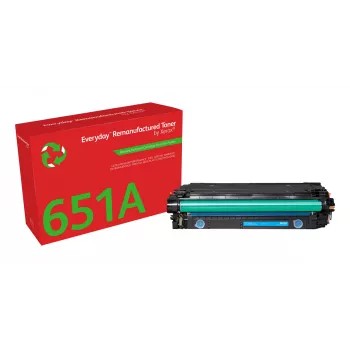 Tóner remanufacturado Everyday™ cian de Xerox, compatible con HP 651A 650A 307A (CE341A/CE271A/CE741A), capacidad estándar