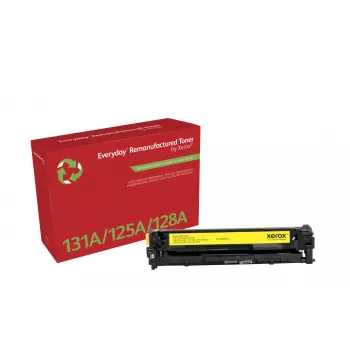 Everyday™ Tóner amarillo remanufacturado de Xerox compatible con HP 131A (CF212A), capacidad estándar