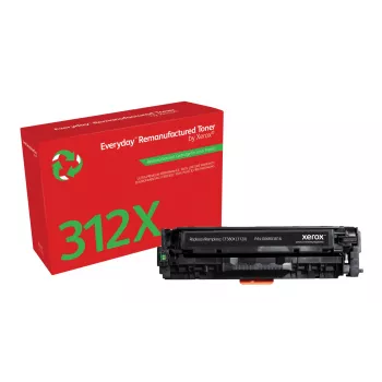 Everyday™ Tóner negro remanufacturado de Xerox compatible con HP 312X (CF380X), alta capacidad