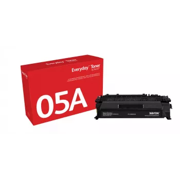 Everyday™ Tóner negro de Xerox compatible con HP 05A (CE505A), capacidad estándar