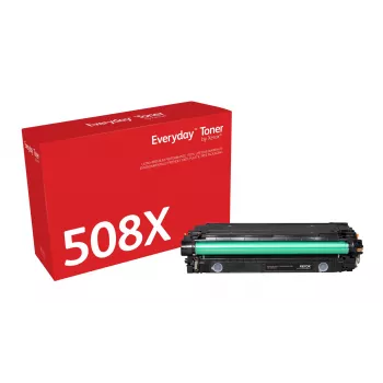 Everyday™ Tóner negro de Xerox compatible con HP 508X (CF360X), alta capacidad