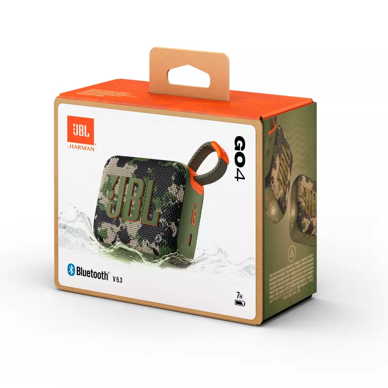 JBL Go 4 Altavoz portátil mono Camuflaje 4,2 W