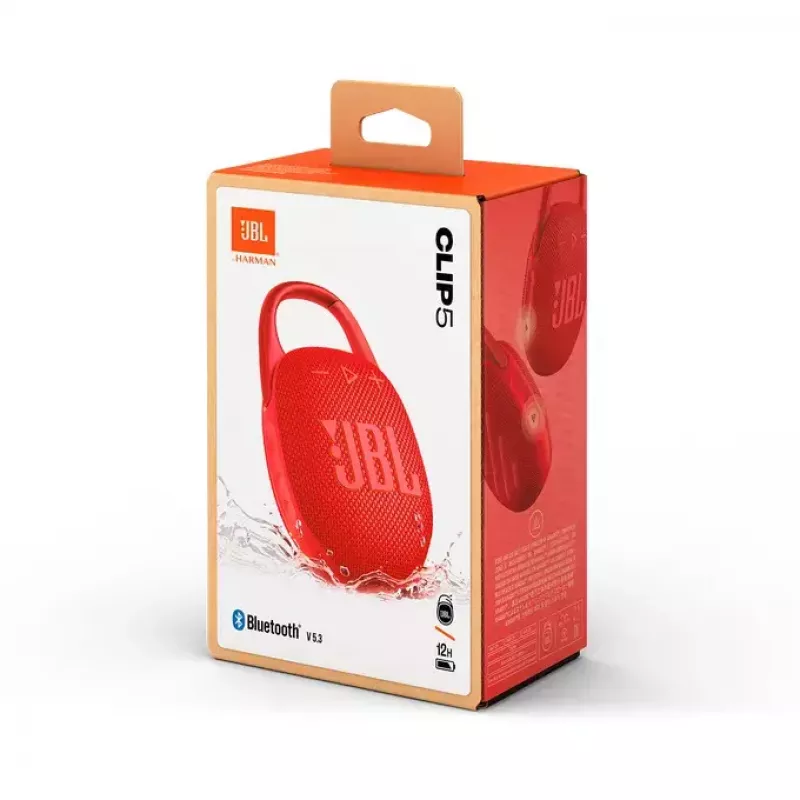 Altavoz portátil JBL Clip 5 Rojo