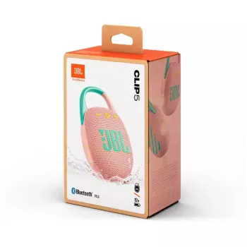 Altavoz portátil JBL Clip 5 Menta (JBLCLIP5PINK)