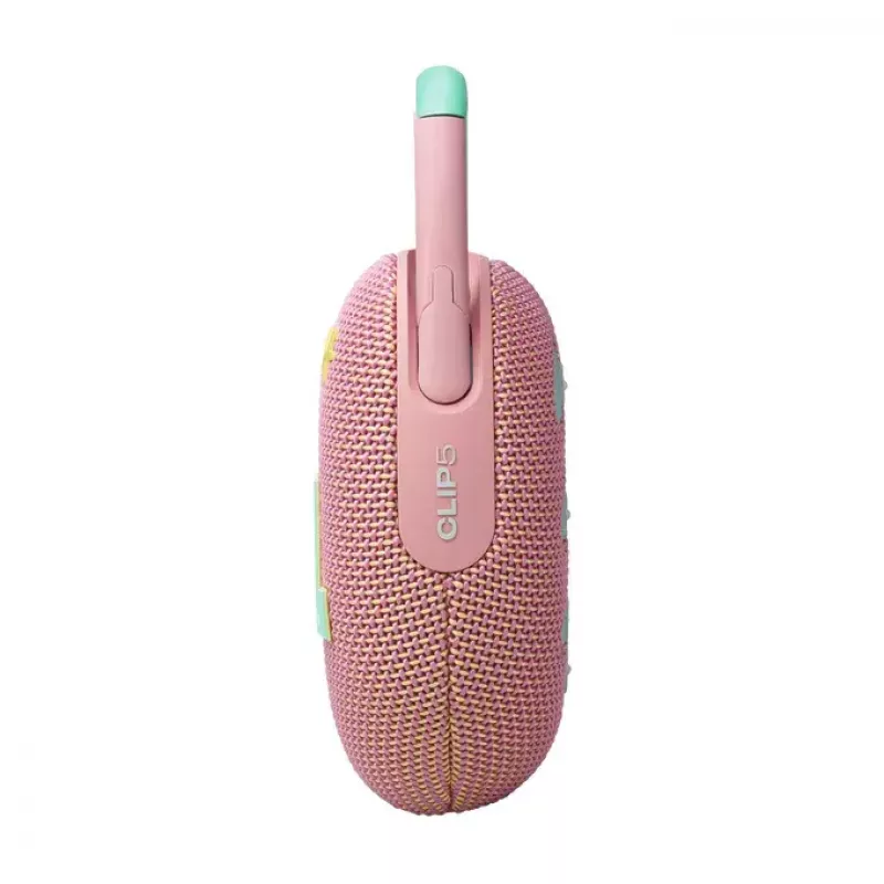 JBL Clip 5 altavoz Bluetooth portátil, rosa