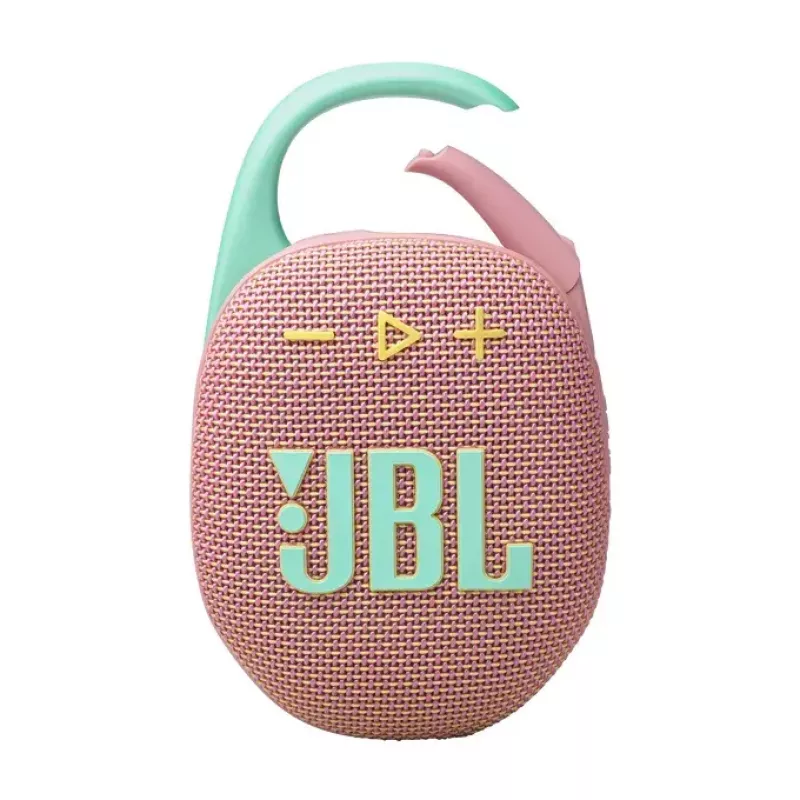 JBL Clip 5 altavoz Bluetooth portátil, rosa