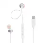 JBL Tune 310C Auriculares con cable In-Ear Llamadas/Música USB Type-C Blanco