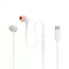 JBL Tune 310C Auriculares con cable In-Ear Llamadas/Música USB Type-C Blanco