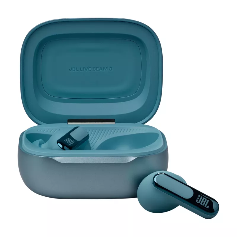 JBL Live Beam 3 Auriculares Inalámbricos In-Ear Llamadas/Música/Deporte/Uso diario Bluetooth Azul